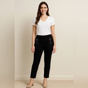 Rafaella Black Ankle Pants